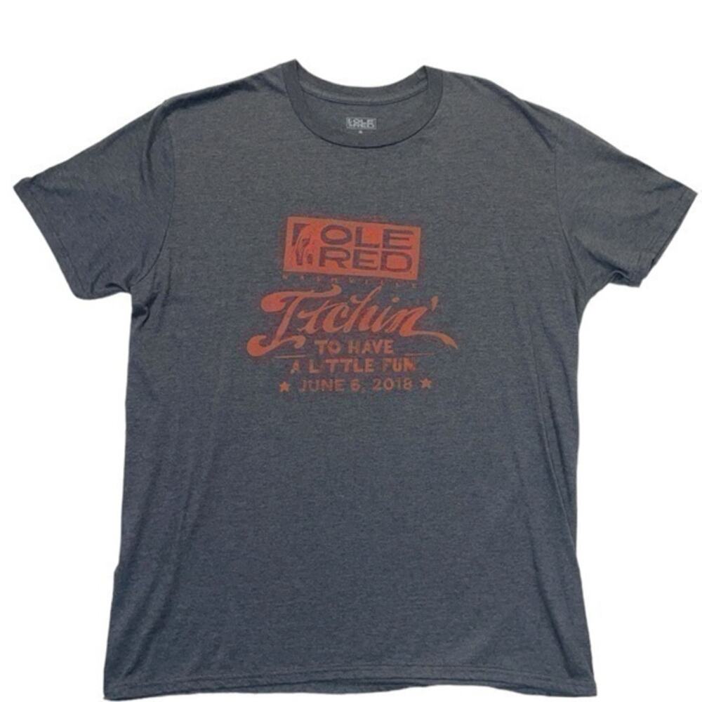 Ole Red Nashville Graphic T-Shirt “Itchin’ to Have a Little Fun” Men’s XL